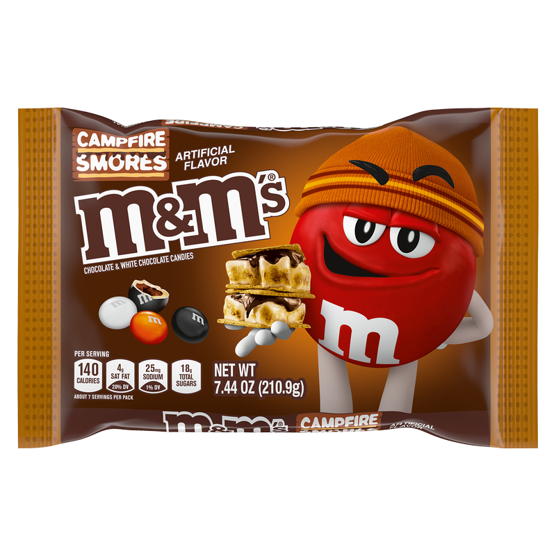 M&M's Campfire S'mores Laydown Bag Halloween - 7.44oz