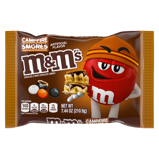 M&M's Campfire S'mores Laydown Bag Halloween - 7.44oz