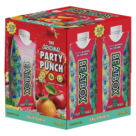 BeatBox Fruit Punch 4pk 500ml