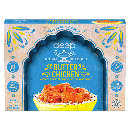 Deep Indian Kitchen Butter Chicken with Rice 9oz