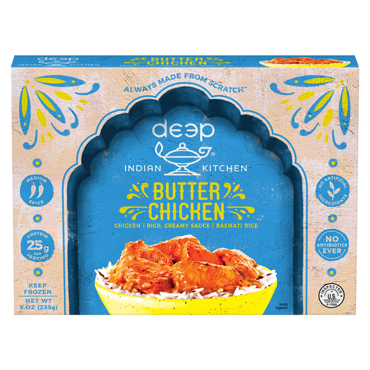 Deep Indian Kitchen Butter Chicken with Rice 9oz