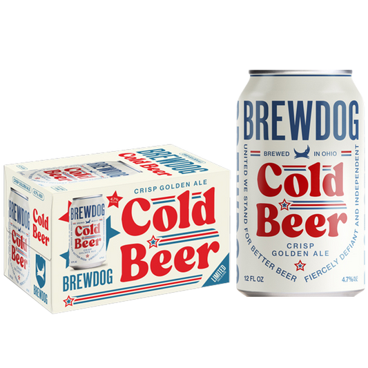 BrewDog Cold Beer 6pk 12oz Can 4.7% ABV