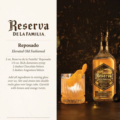 Reserva de la Familia by Jose Cuervo Organic Reposado Tequila 750ml (80 Proof)
