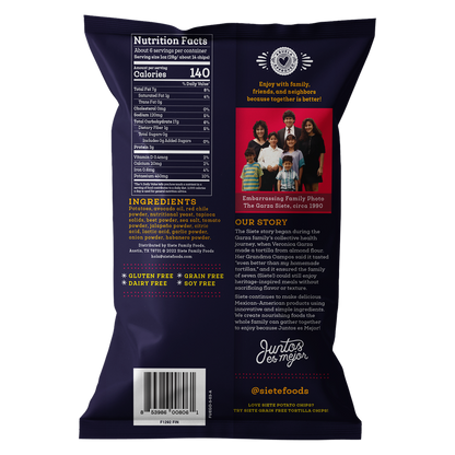 Siete Fuego Kettle Potato Chips 5.5oz
