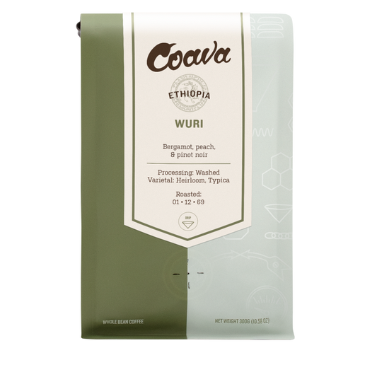 Coava Coffee Roasters Wuri Eithiopia 300g Bag