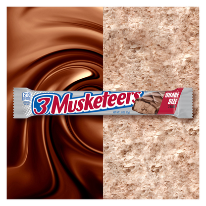 3 MUSKETEERS Milk Chocolate Candy Bar, Sharing Size 3.28 oz