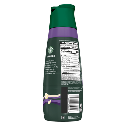 Starbucks White Chocolate Mocha Creamer 28oz Btl
