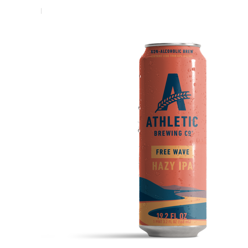 Athletic Brewing Co. Free Wave Non-Alcoholic Hazy I (19.2 OZ CAN)