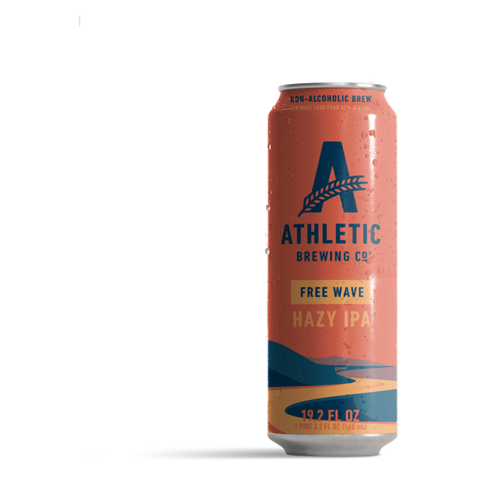 Athletic Brewing Co. Free Wave Non-Alcoholic Hazy I (19.2 OZ CAN)