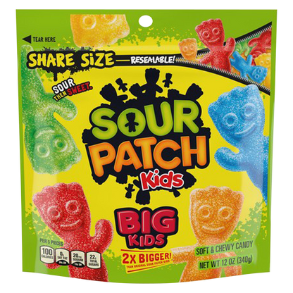 Sour Patch Kids Big Kids Soft & Chewy Candy 12oz