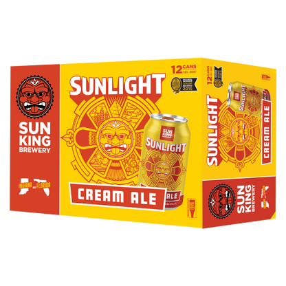 Sun King Sunlight Cream Ale 12pk 12oz Can 5.2% ABV