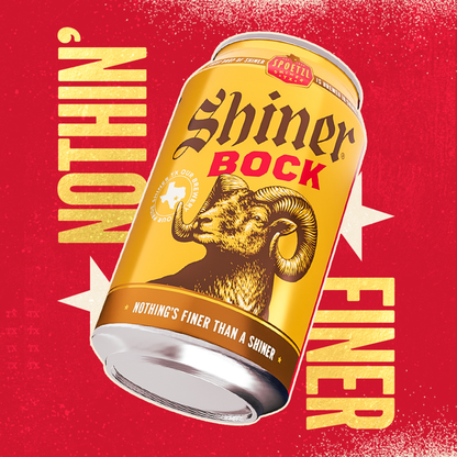 Shiner Bock Beer 6pk 12oz Btl 4.4% ABV