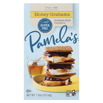 Pamela's Gluten Free Honey Grahams 7.5oz box