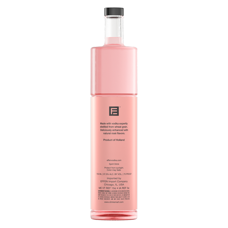 Effen Vodka Rose 750 ml (70 proof)