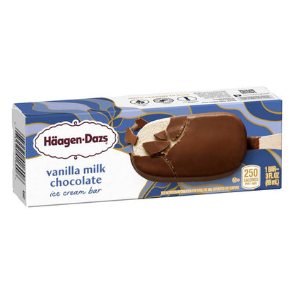 Haagen-Dazs Vanilla Milk Chocolate Bar 3oz