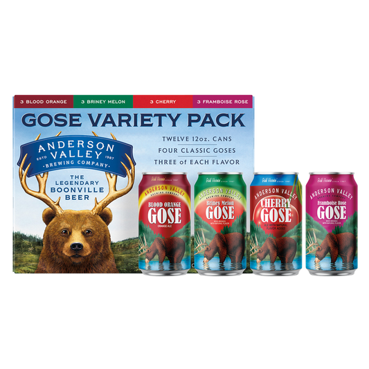 Anderson Valley Brewing Company Gose Variety 12pk 12oz Can 4.2% ABV