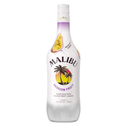 Malibu White Rum with Passion Fruit Liqueur 750mL (42 proof)