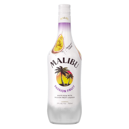 Malibu White Rum with Passion Fruit Liqueur 750mL (42 proof)