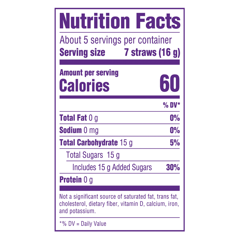 Pixy Stix Assorted Candy Straws 3.2oz