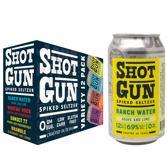 ShotGun Seltzer Variety 12pk 12oz Can