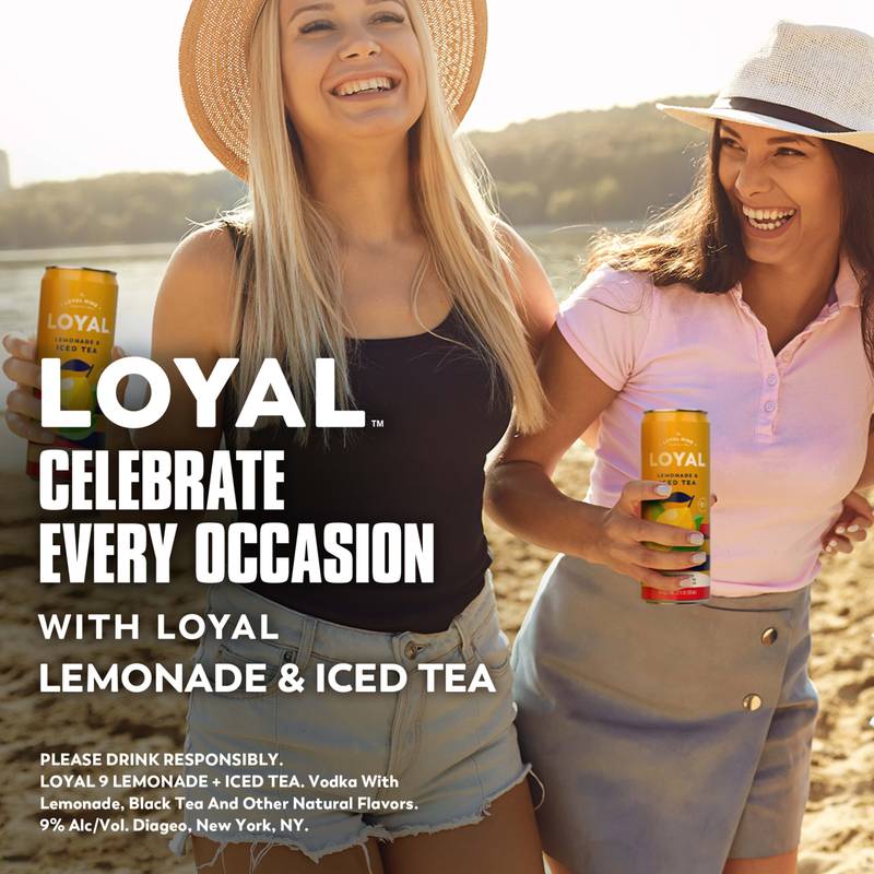 Loyal 9 Original Lemonade 4pk 12oz 9% ABV