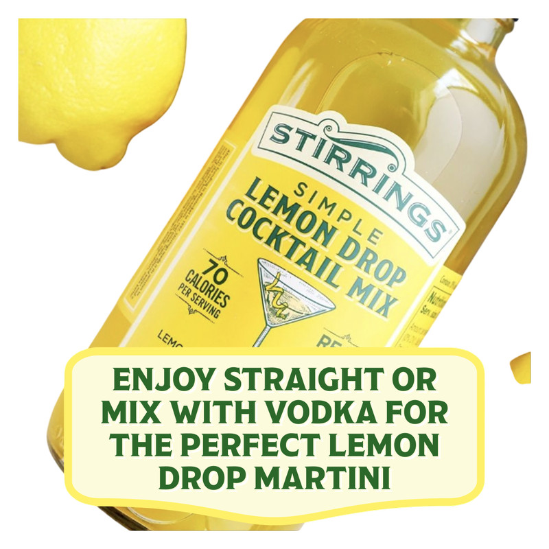 Stirrings Lemon Drop 750ml Btl