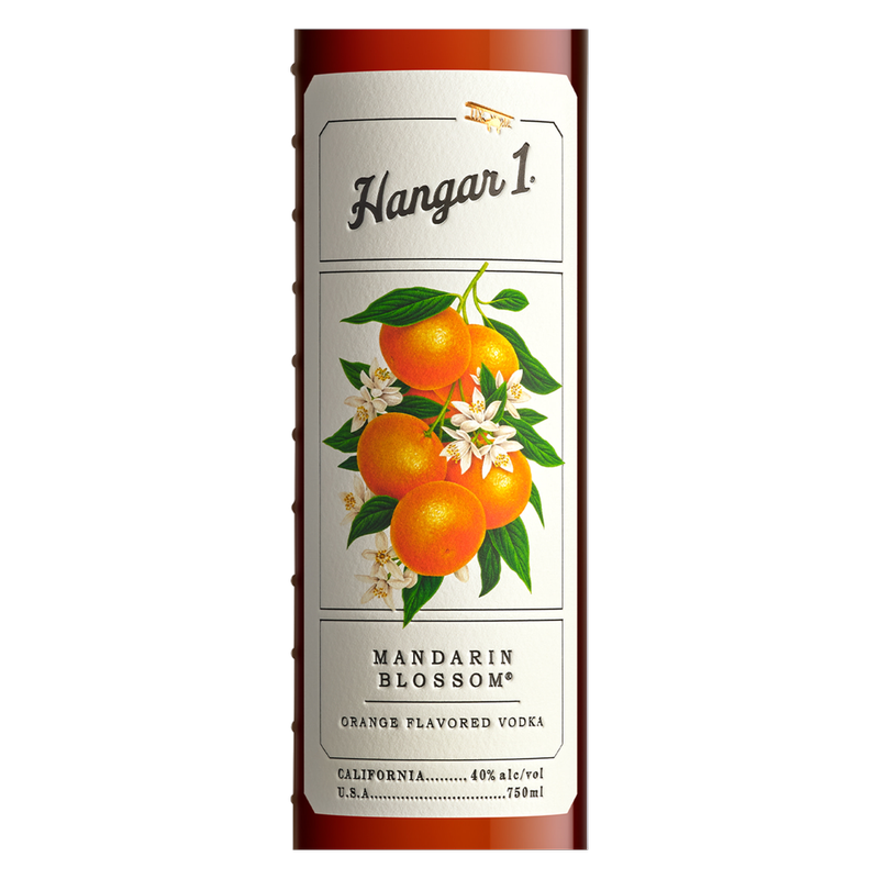 Hangar 1 Mandarin Blossom Flavored Vodka 750ml (80 Proof)