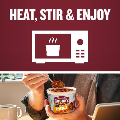 Campbell's Chunky Chili with Beans, 15.25oz.