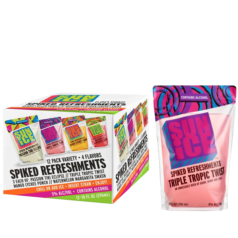 SUNiCE Variety 12pk Pouch 5.0% ABV