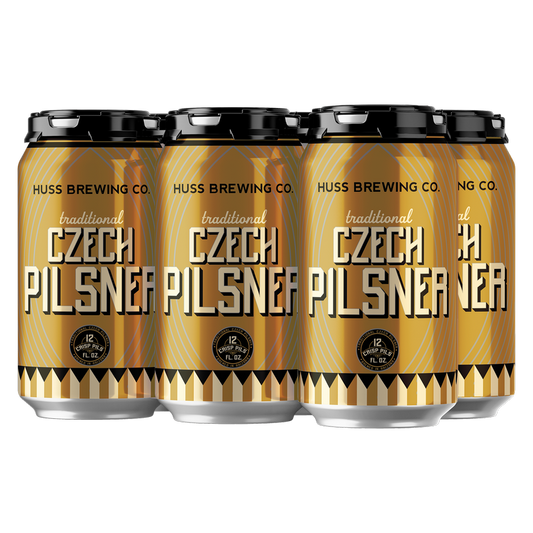 Huss Brewing Co. Czech Pilsner 6pk 12oz Can