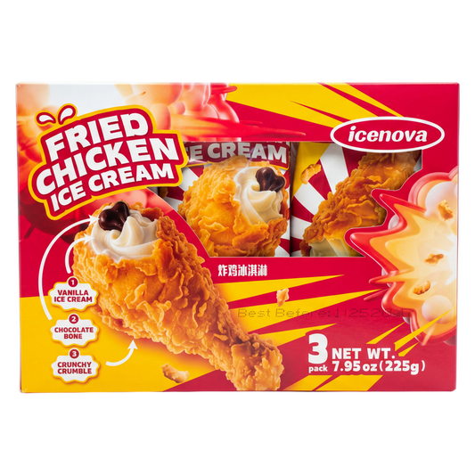 Ice Nova Chicken Drumstick Ice Cream 3ct