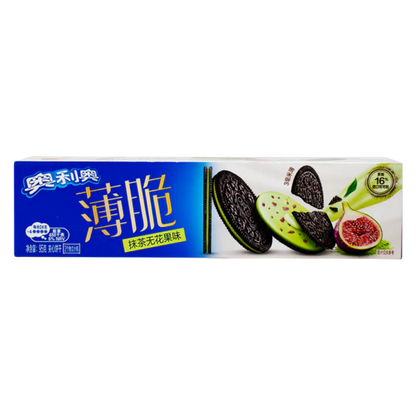 OREO Ultra Thin Matcha Fig Cookies, 3.35 oz