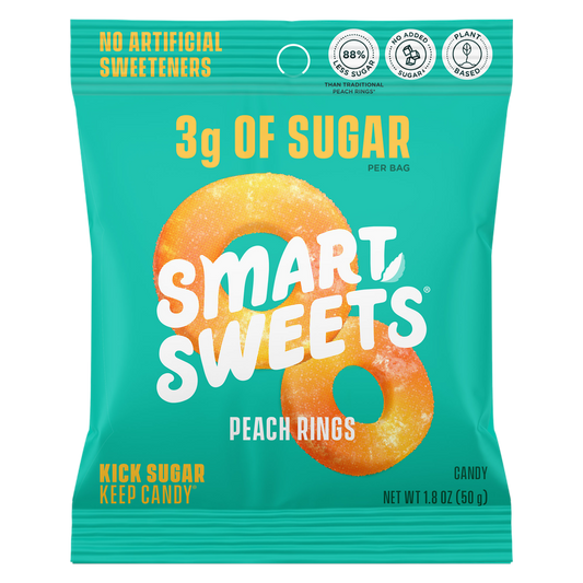 Smart Sweets Peach Rings 1.8oz