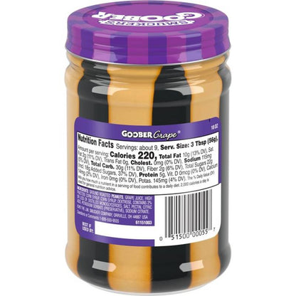 Smuckers Goober Grape Peanut Butter & Jelly Spread