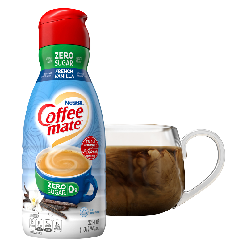 Coffee Mate French Vanilla Sugar Free 32oz Btl