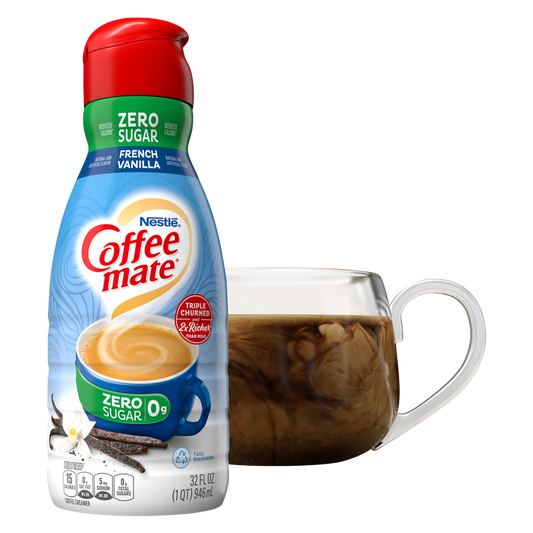 Coffee Mate French Vanilla Sugar Free 32oz Btl