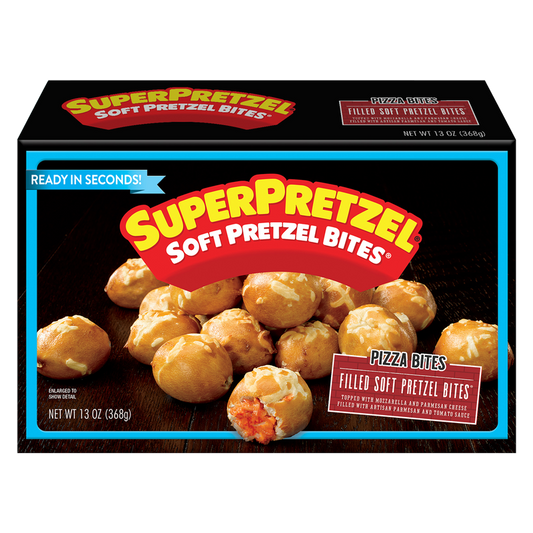 SuperPretzel Frozen Soft Pretzel Pizza Bites 15oz