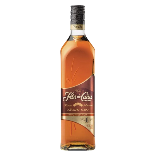 Flor De Cana Rum Anejo Original Gold 1 L (80 Proof)