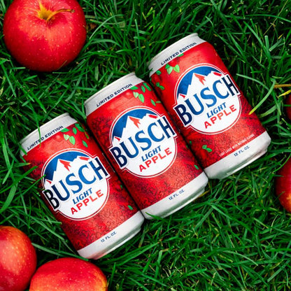 Busch Light Apple 24pk 12oz Can 4.1% ABV