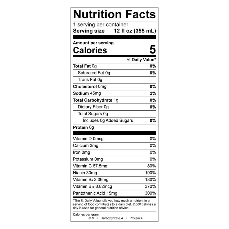 Juvee Blue Raspberry 12oz Can