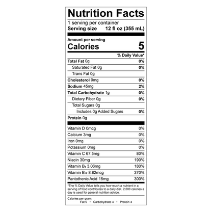 Juvee Blue Raspberry 12oz Can