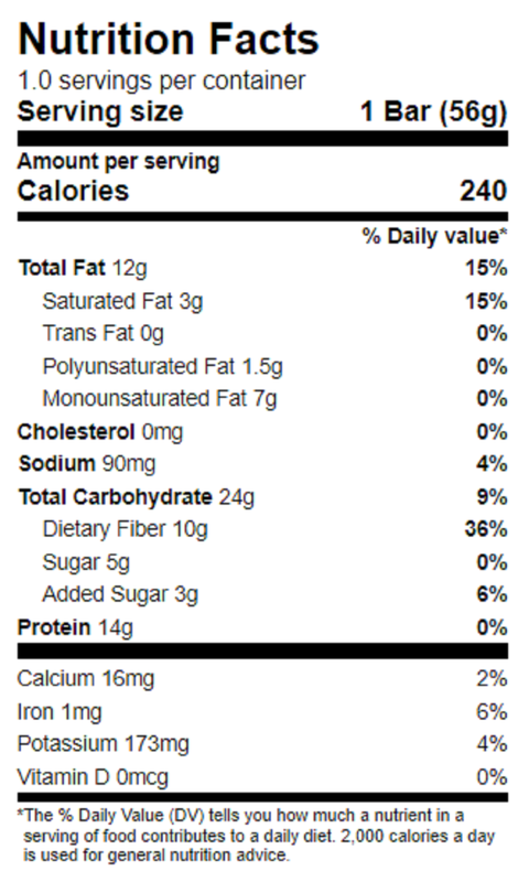 Aloha Peanut Butter Chocolate Chip Protein Bar 1.98oz