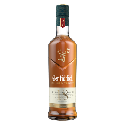 Glenfiddich 18 Year Old Single Malt Scotch Whisky  750 ml
