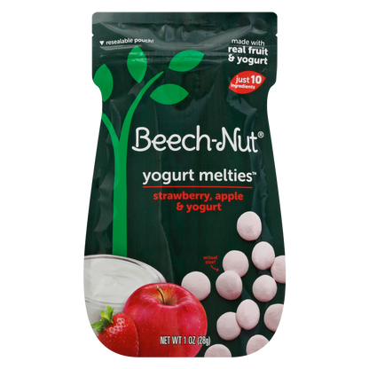 Beech-Nut Strawberry, Apple & Yogurt Melties 1oz