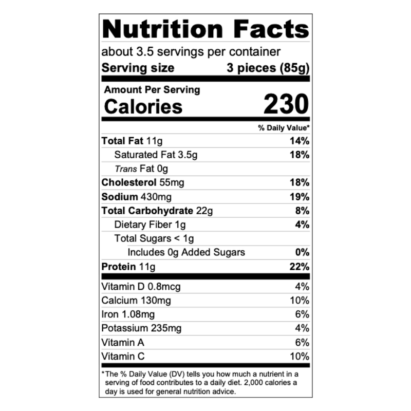 Brazi Bites Frozen Chicken & Cheese Empanadas 10oz