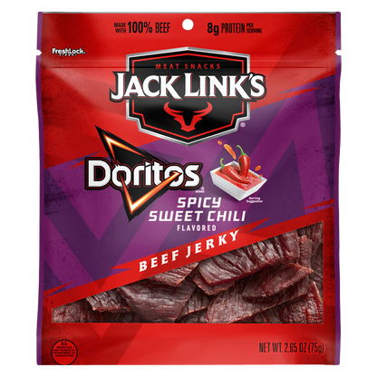 Jack Link's Doritos Spicy Sweet Chili Jerky Bag 2.65oz
