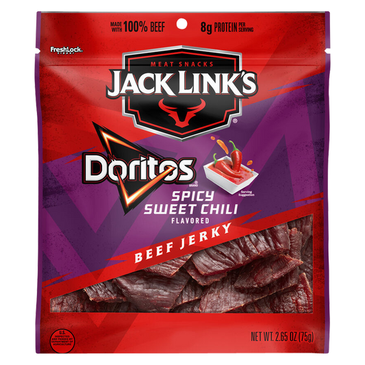 Jack Link's Doritos Spicy Sweet Chili Jerky Bag 2.65oz