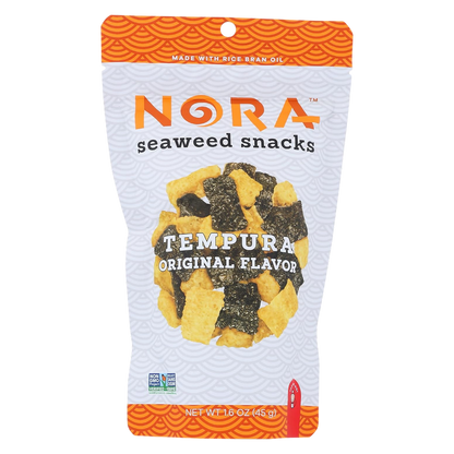 Nora Snacks Original Tempura Seaweed Snacks, 1.6 oz