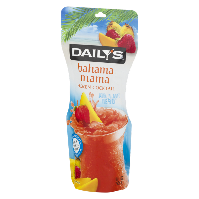 Dailys Bahama Mama Ready to Drink Single 10oz Pouch 5% ABV
