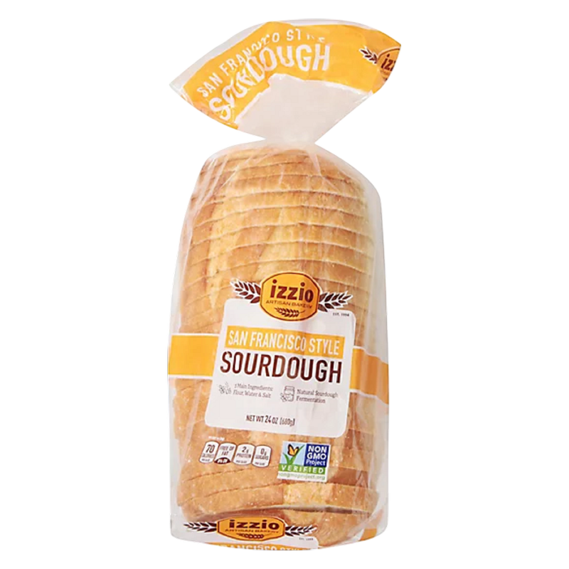 Izzio Artisan Bakery Organic Frozen San Francisco Style Sourdough 24oz